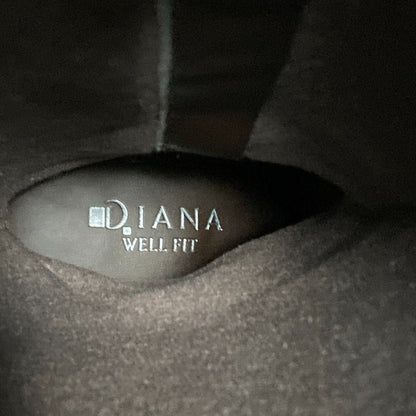 ダイアナ WELL FIT アクアグリッパー レザー ロングブーツ