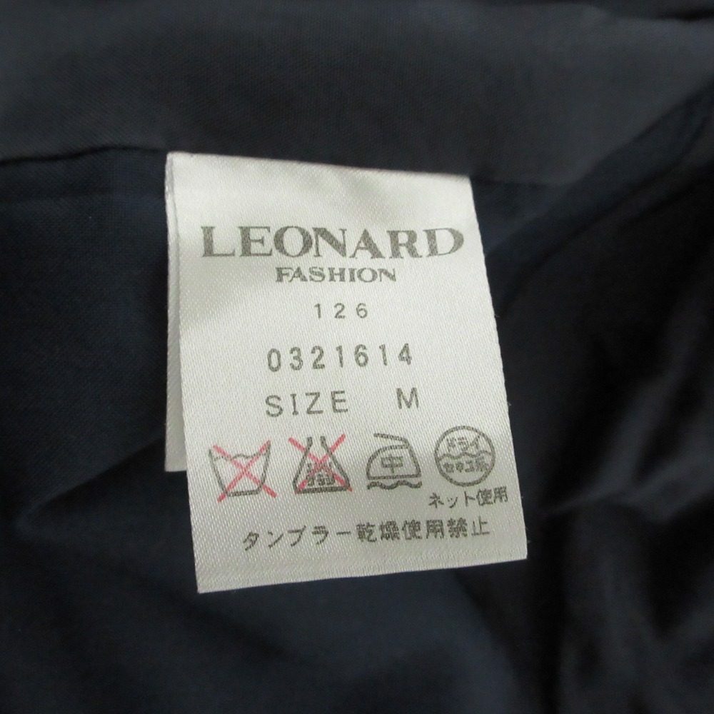 レオナール フラワープリント シルクブレンド キルティングコート