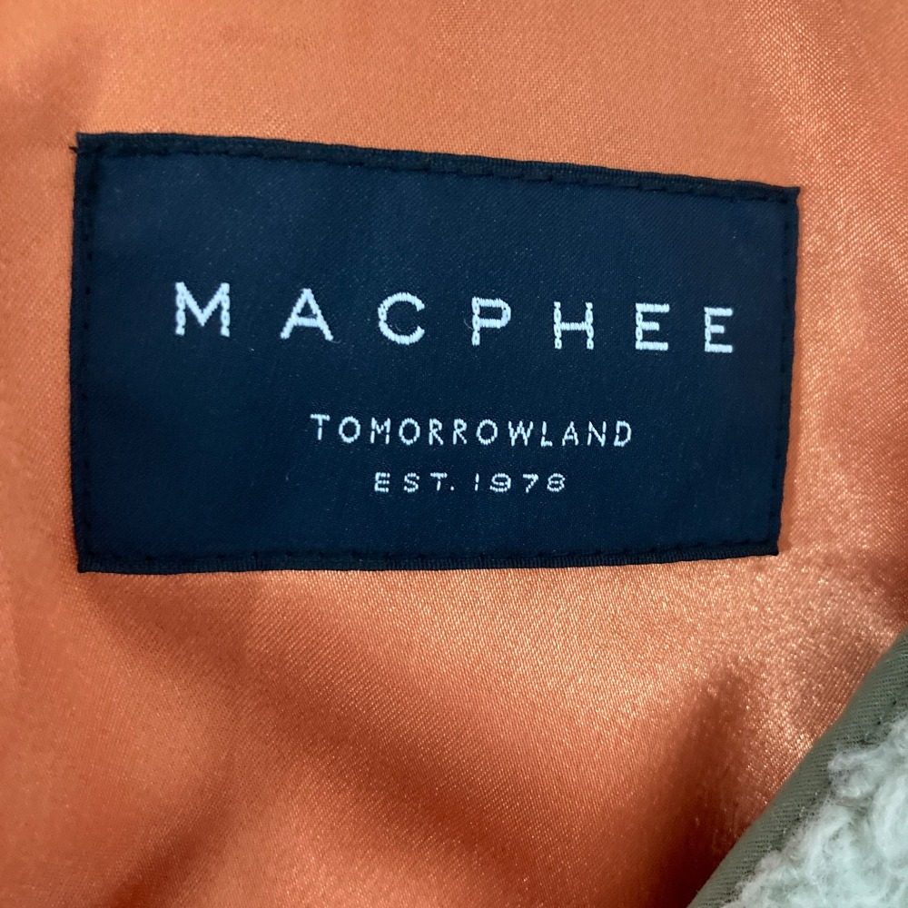 マカフィー ボアフリースノーカラーコート