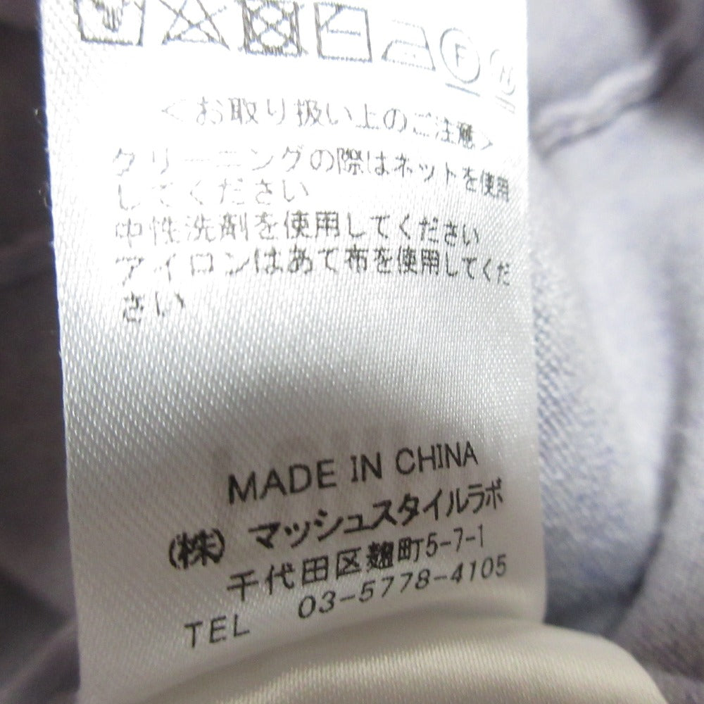 FURFUR ラップウエストニットドレス シフォンスリーブ ロングワンピース