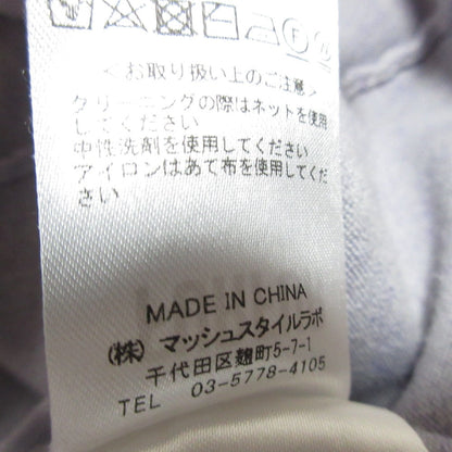 FURFUR ラップウエストニットドレス シフォンスリーブ ロングワンピース