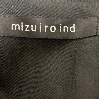 ミズイロインド ウールノースリーブシャツワンピース