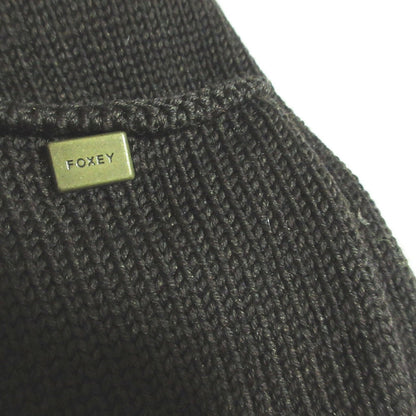 FOXEY BOUTIQUE ウールニットカーディガン