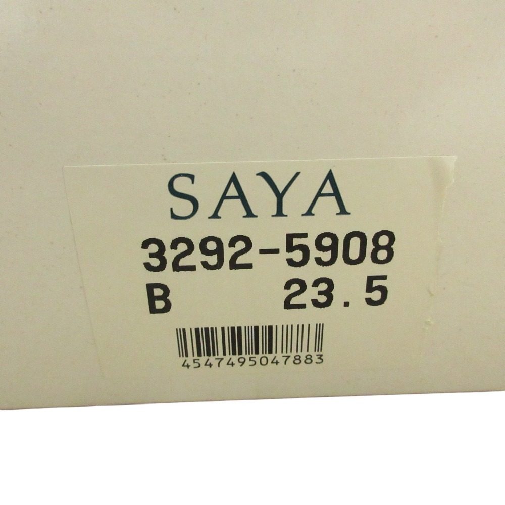 SAYA レザー ロングブーツ