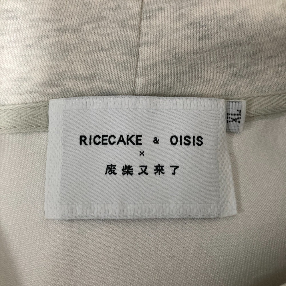 RICECAKE＆OISIS スウェットパーカー