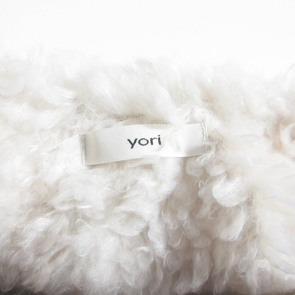yori プードルカーディガン ボアジャケット