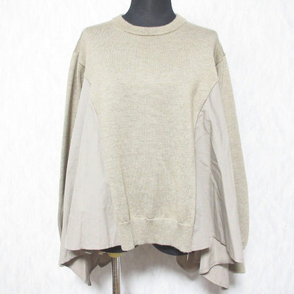 CLANE PANEL FLARE KNIT トップス
