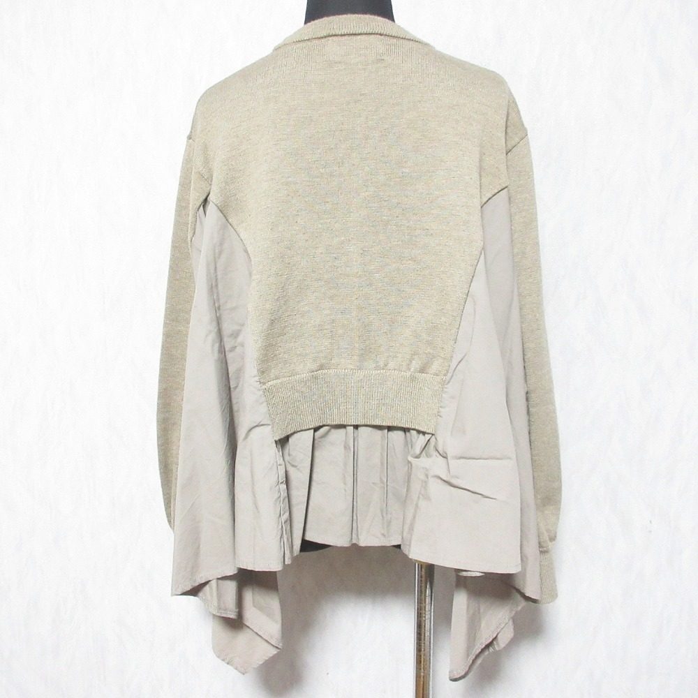 CLANE PANEL FLARE KNIT トップス