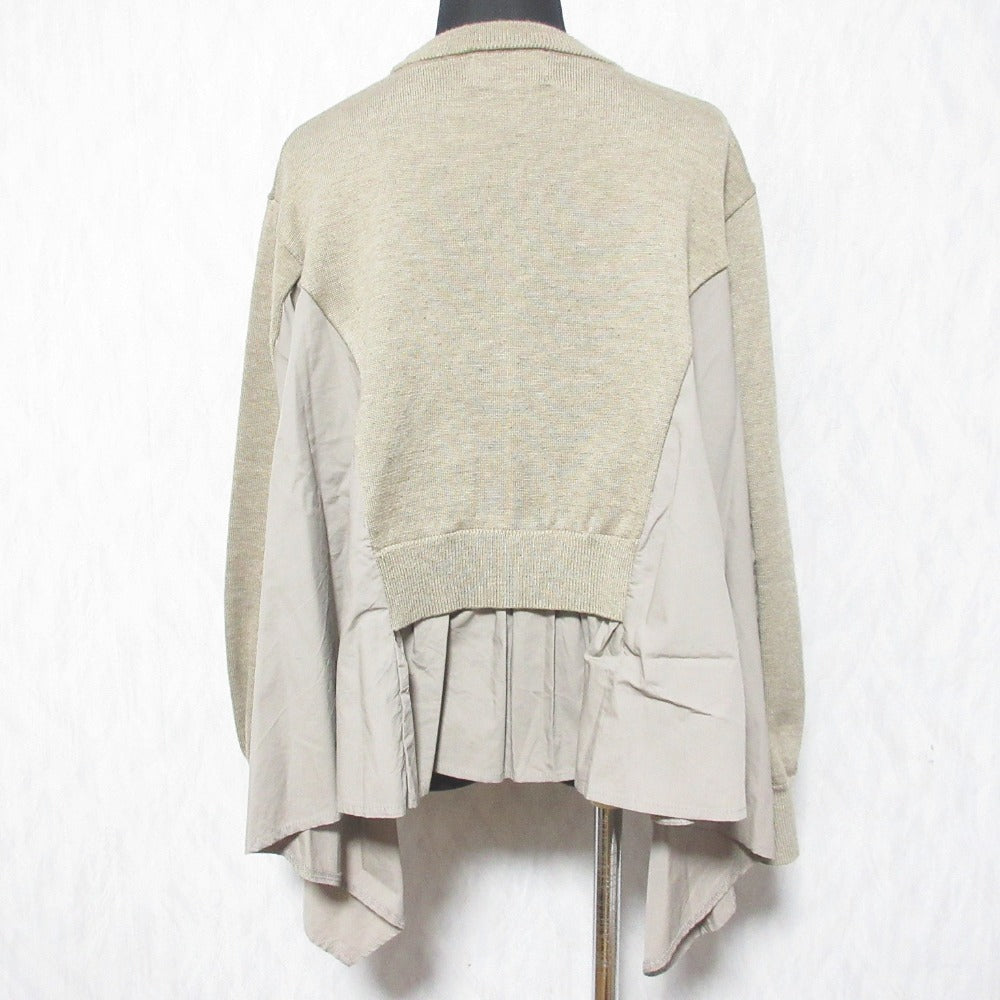 CLANE PANEL FLARE KNIT トップス