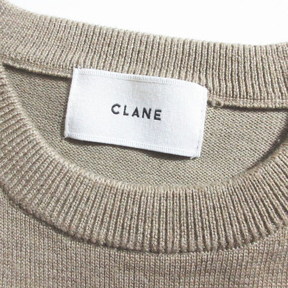 CLANE PANEL FLARE KNIT トップス