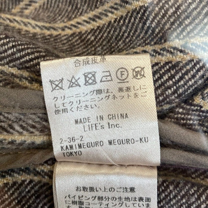 トゥデイフル パイピングストライプ 2wayコートジレ