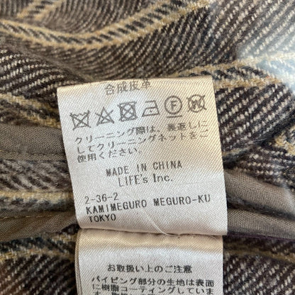 トゥデイフル パイピングストライプ 2wayコートジレ