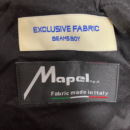 ビームスボーイ MAPEL ボアフリースチェックイージーパンツ