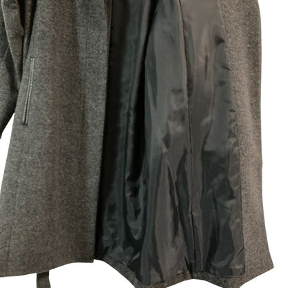 DKNYスタンドカラーコート