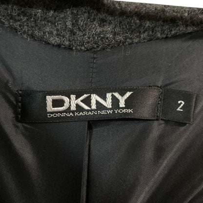 DKNYスタンドカラーコート