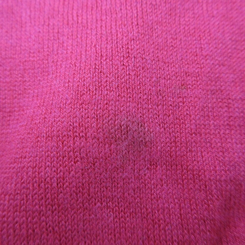 ルシアンペラフィネ スカル刺繍 シルクカシミヤニット