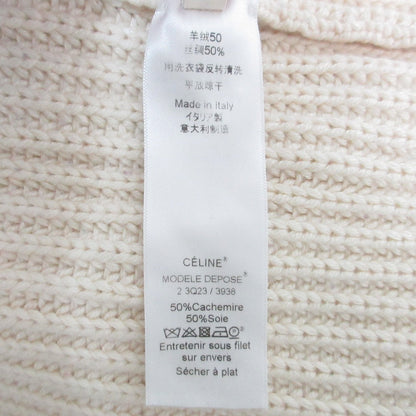 セリーヌ カシミアシルクニットトップス