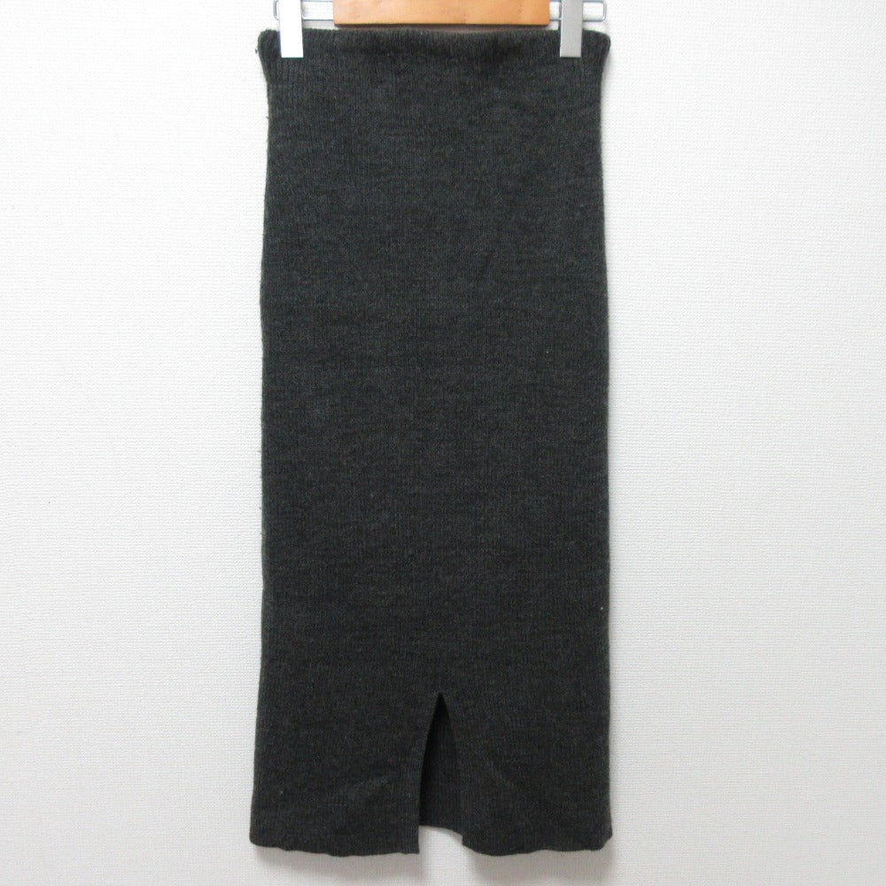 アプワイザーリッシェ ケーブルニット ロングスカート