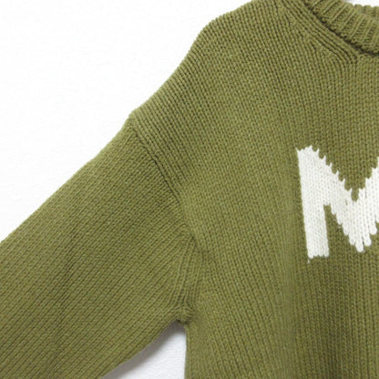 マークジェイコブス ジャガードロゴニットセーター