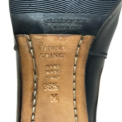 タニノクリスチー レザー ロングブーツ