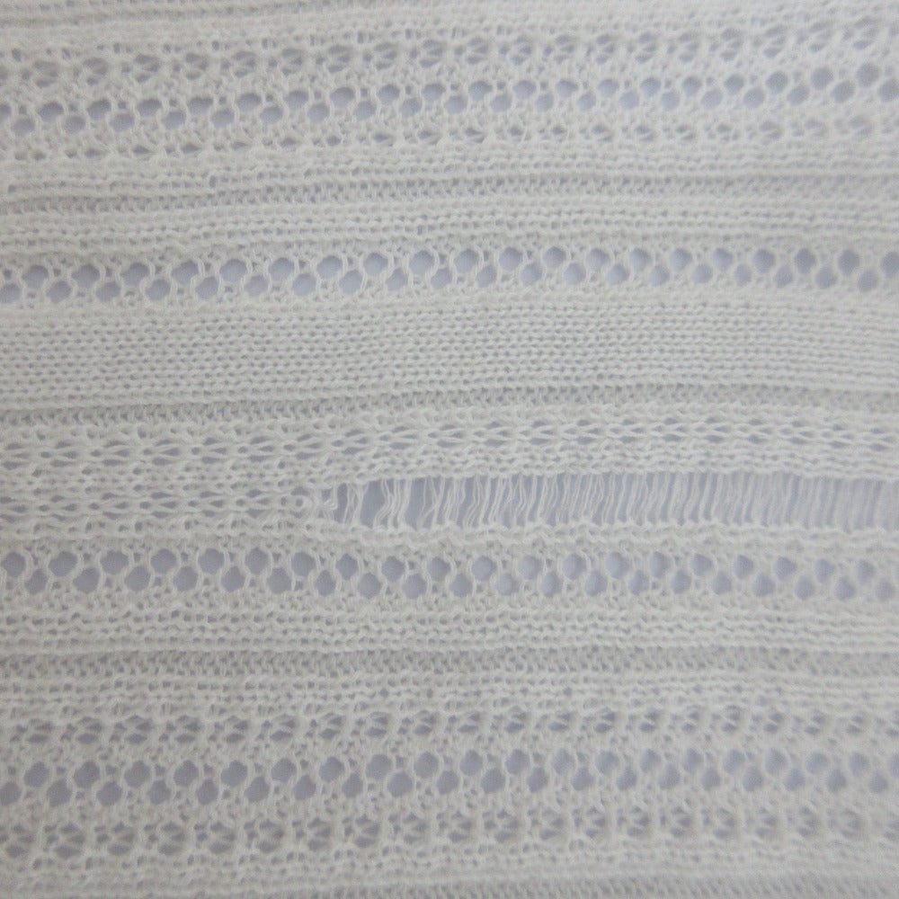 レオナール レーシーニットカーディガン