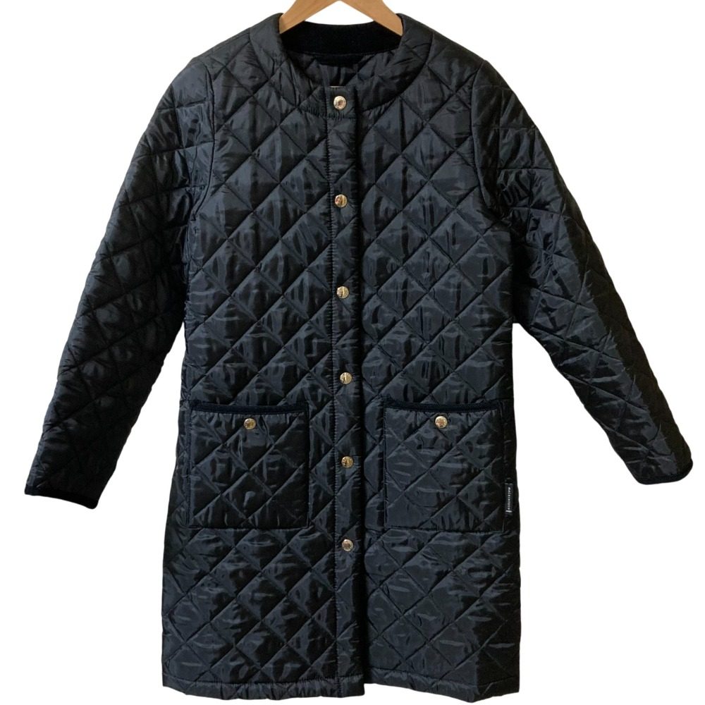 マッキントッシュ LUNAN LONG ノーカラーキルティングコート