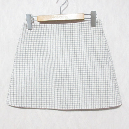 セオリー PATTERN COAT HW MINI S ウールスカート