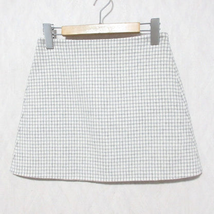 セオリー PATTERN COAT HW MINI S ウールスカート