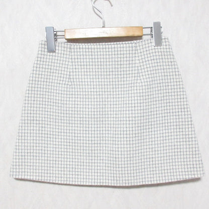 セオリー PATTERN COAT HW MINI S ウールスカート