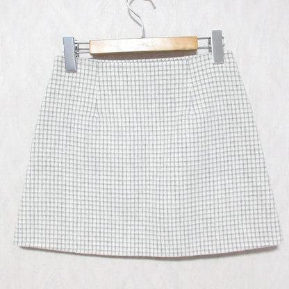 セオリー PATTERN COAT HW MINI S ウールスカート