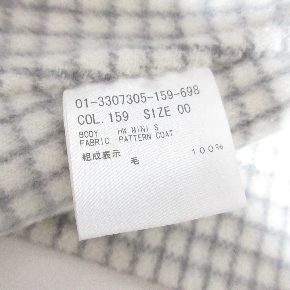 セオリー PATTERN COAT HW MINI S ウールスカート
