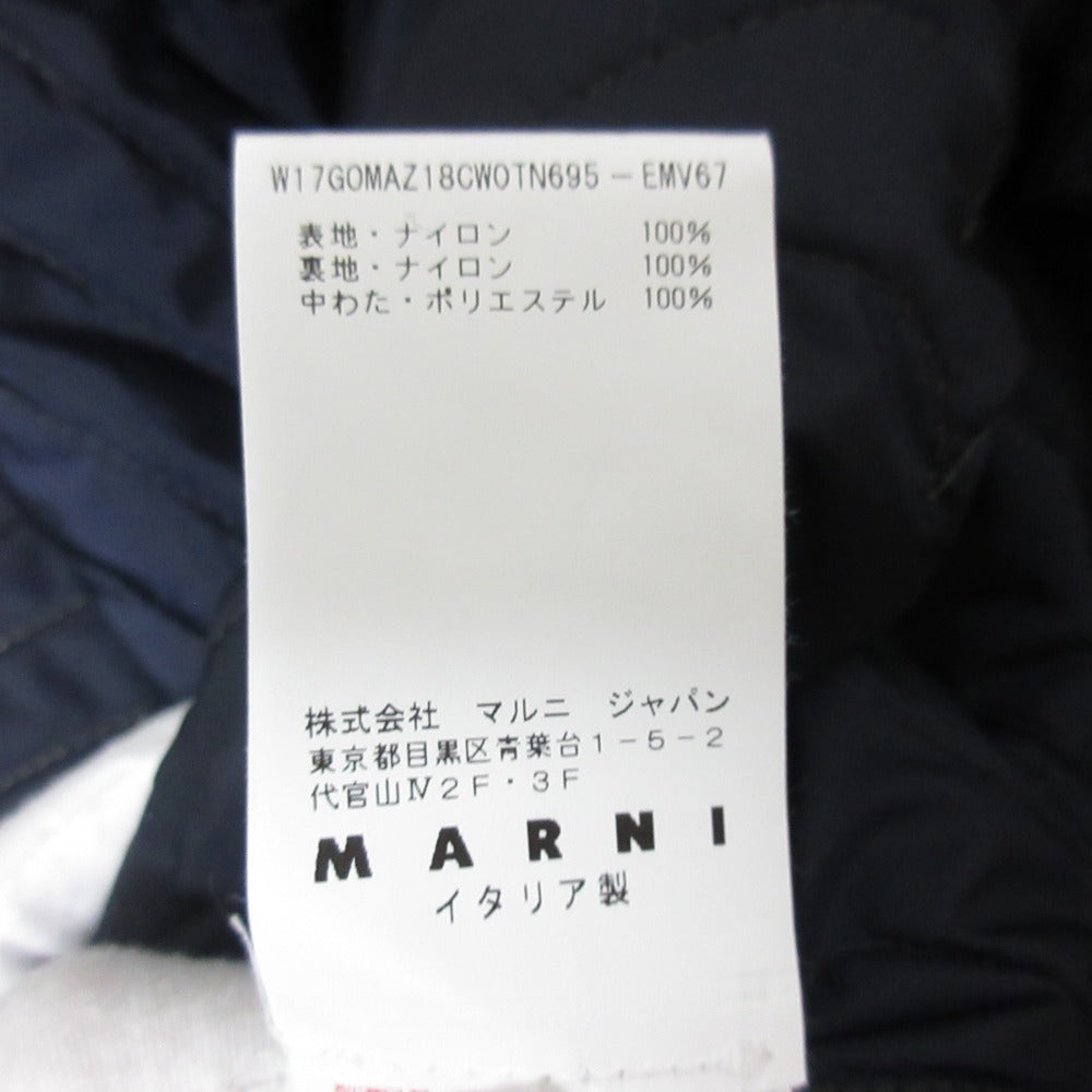 マルニ GOMAZ18CW0 ナイロンキルティングスカート