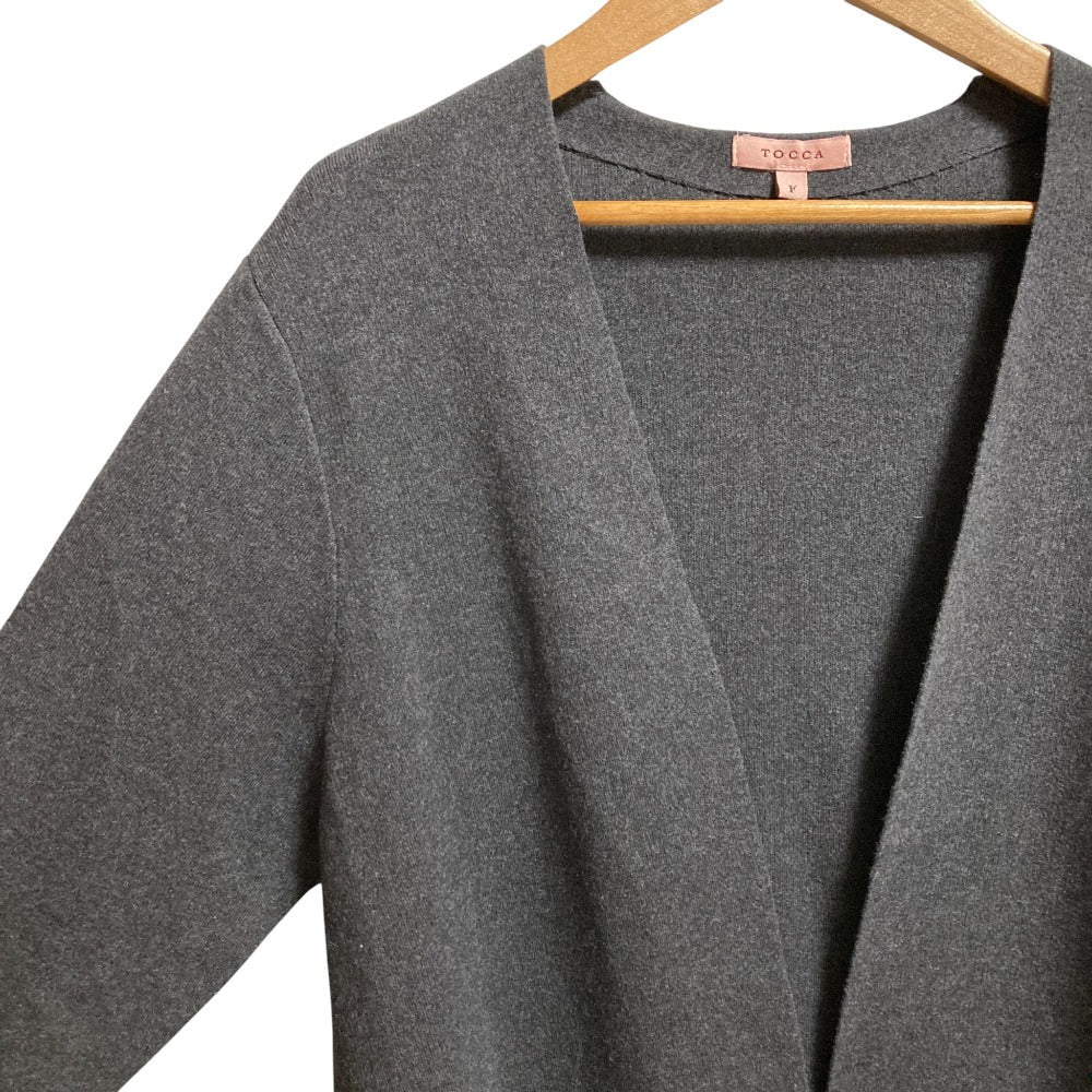 TOCCA カシミヤブレンドニットロングカーディガン
