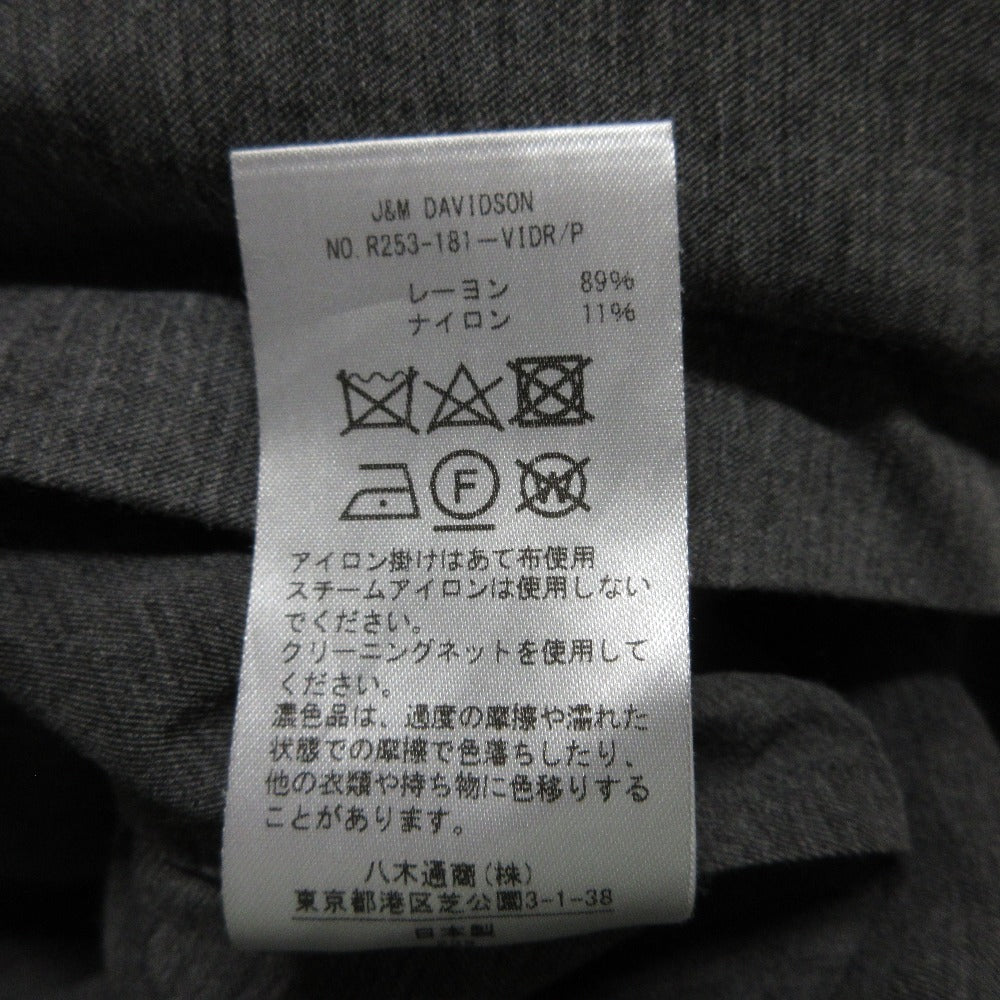 J&M デヴィッドソン シャツワンピース