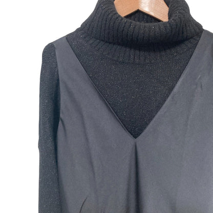 オールセインツ ARTA DRESS ニットレイヤードワンピース
