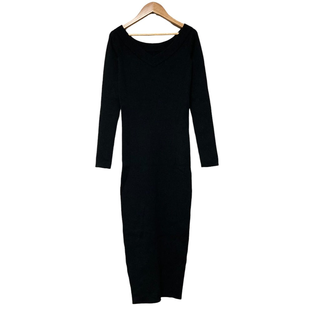 オールセインツ LAVINE LS DRESS ニットドレス