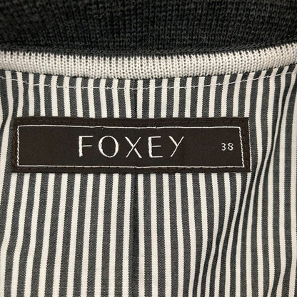 FOXEY ニットテーラードジャケット