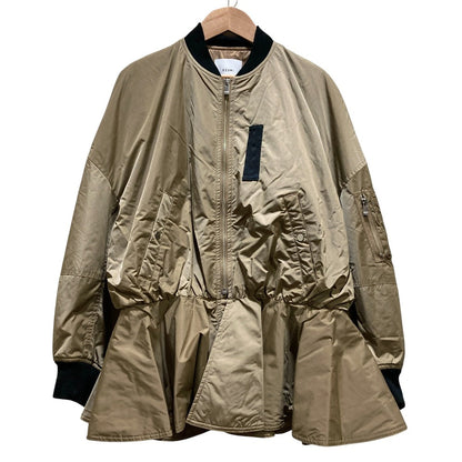 エズミ ペプラムカポックMA-1ジャケット