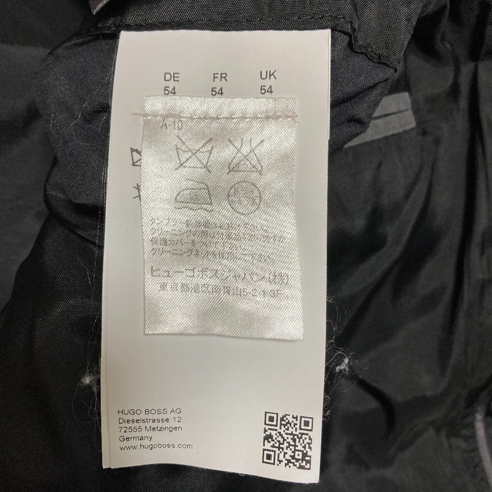 ヒューゴボス チェックウールチェスターコート