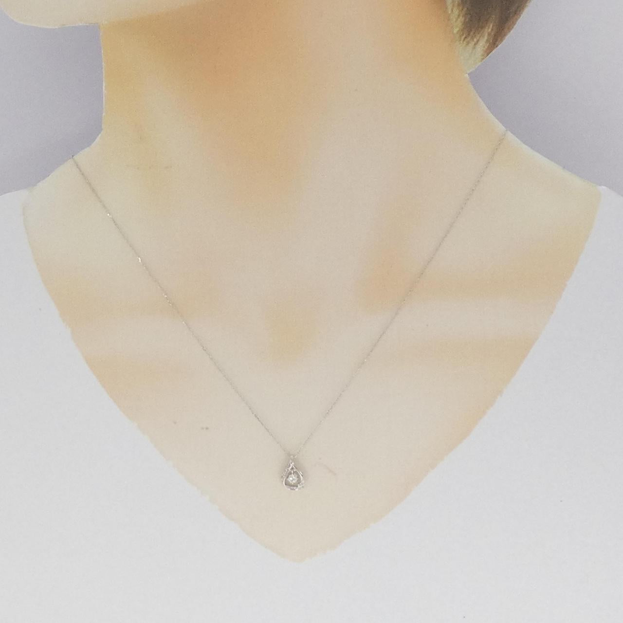 ヨンドシー Au750 ダイヤモンド ネックレス