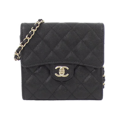 シャネル AP3061 キャビアスキン チェーンクラッチ