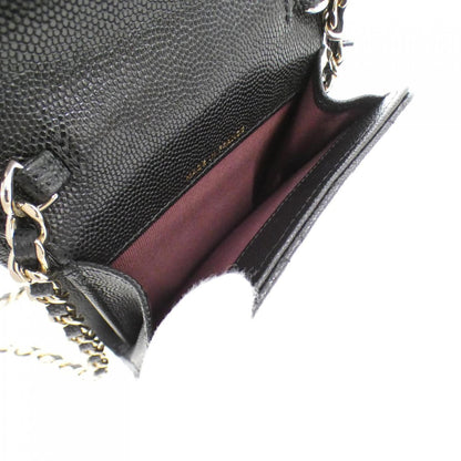 シャネル AP3061 キャビアスキン チェーンクラッチ