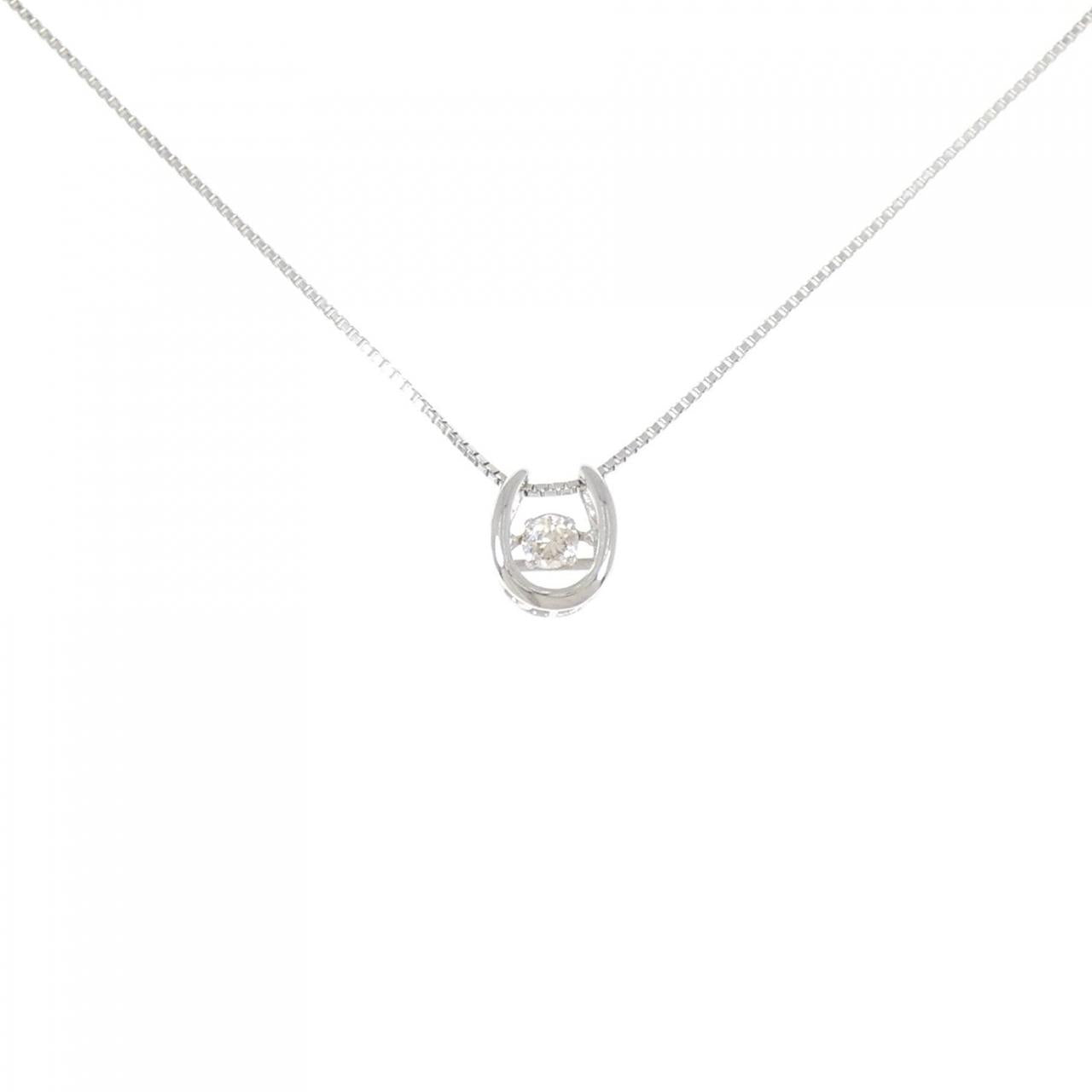 Pt900/Pt850 ダイヤモンド ネックレス