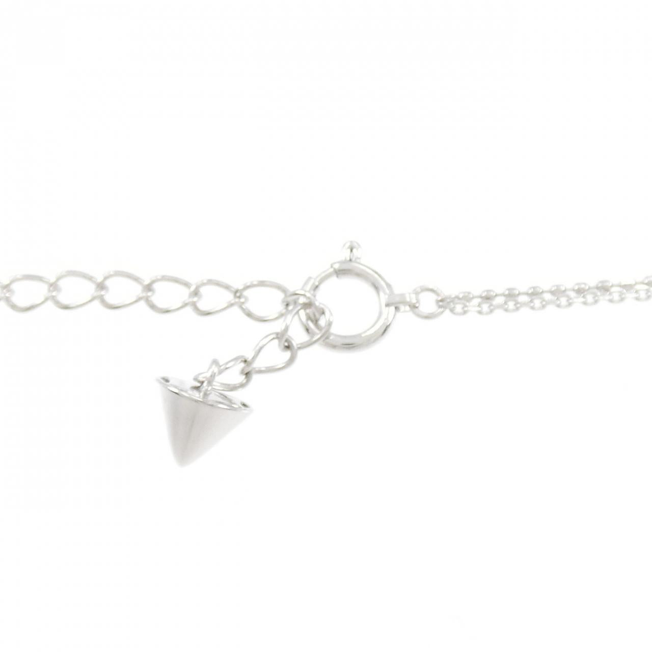 Tasaki アコヤ パール Au750 ホワイト ゴールド ネックレス