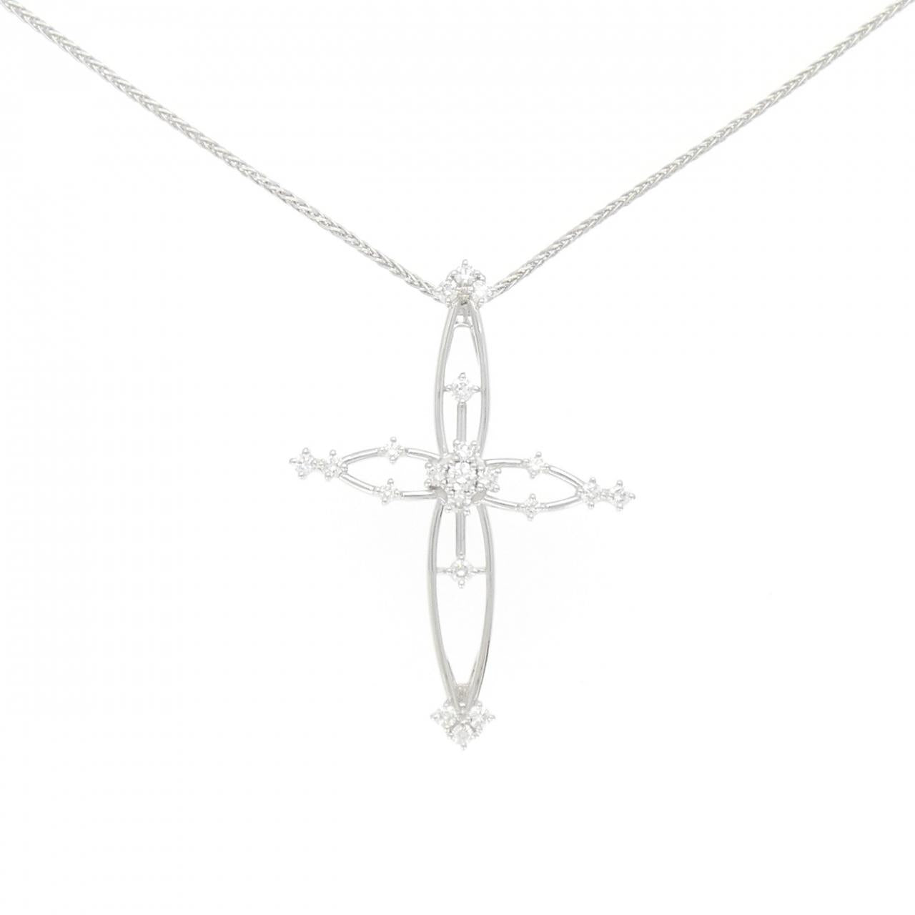 Tasaki Au750 ダイヤモンド ネックレス