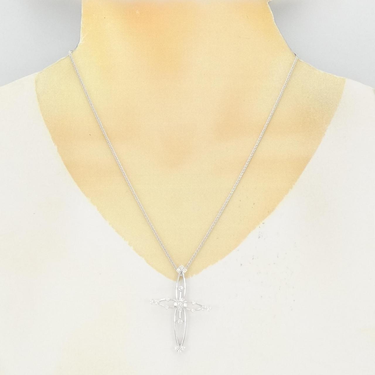 Tasaki Au750 ダイヤモンド ネックレス