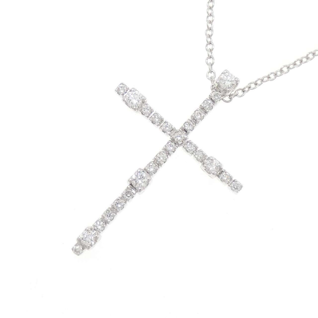 Damiani SIMBOLI 750 ホワイトゴールド ダイヤモンド ネックレス
