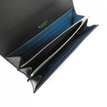 ブルガリ BVLGARI LOGO カーフ長財布