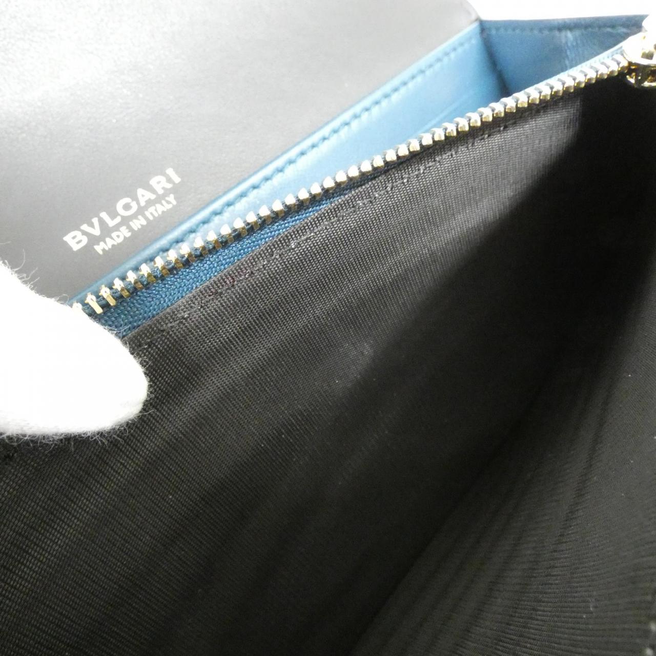 ブルガリ BVLGARI LOGO カーフ長財布