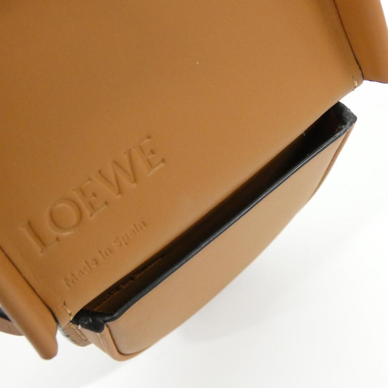 ロエベ ヒールポーチミニ レザー コインケース